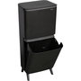 Brabantia SortUp Bin Hi 20+25L Gris foncé