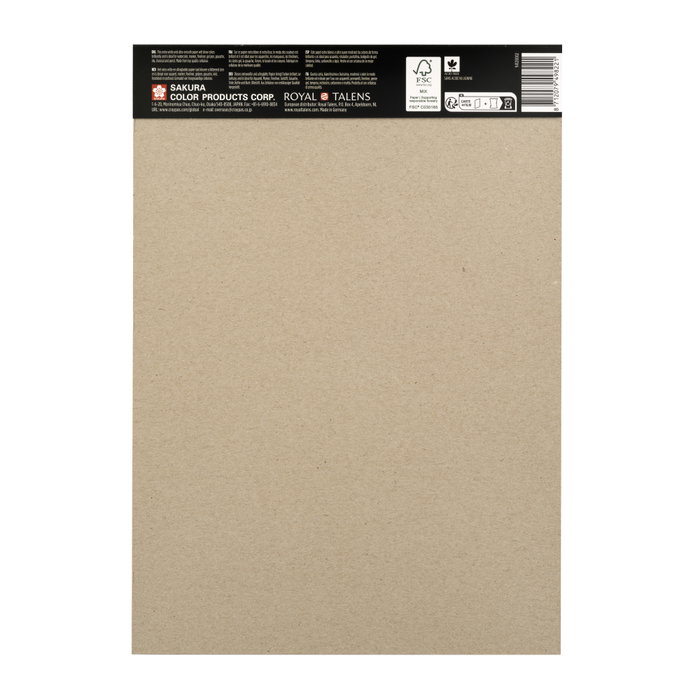 Sakura Cahier de papier pour techniques mixtes Koi, A4, 290 g, 12 feuilles Sakura Cahier de papier pour techniques mixtes Koi, A4, 290 g, 12 feuilles