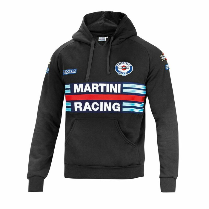 Sparco Sweat à capuche Martini Racing Noir Taille M