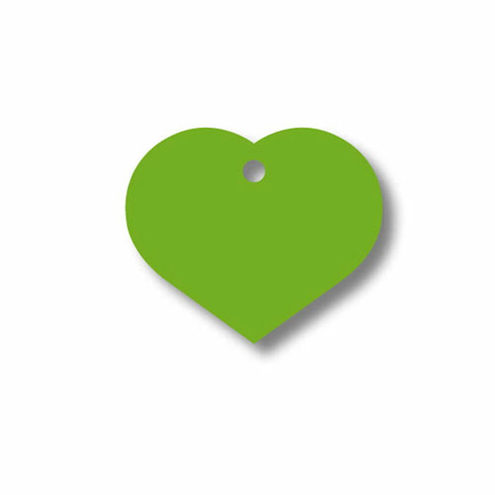 Plaque d'identification pour collier Imarc Heart Vert