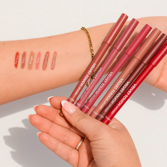 Gosh Velvet Touch Crayon à lèvres 001 - Nougat Croustillant waterproof