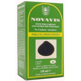 NOVAVIS Tinte Vegetal 4C Châtain Cendré NOVAVIS Tinte Vegetal 4C Châtain Cendré