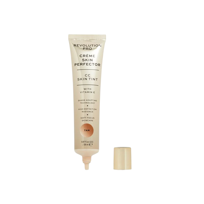 Revolution Pro Perfecting Skin Tint Crème CC avec vitamine E, teinte Bronzé pour éclat naturel, 26 ml Revolution Pro Perfecting Skin Tint Crème CC avec vitamine E, teinte Bronzé pour éclat naturel, 26 ml