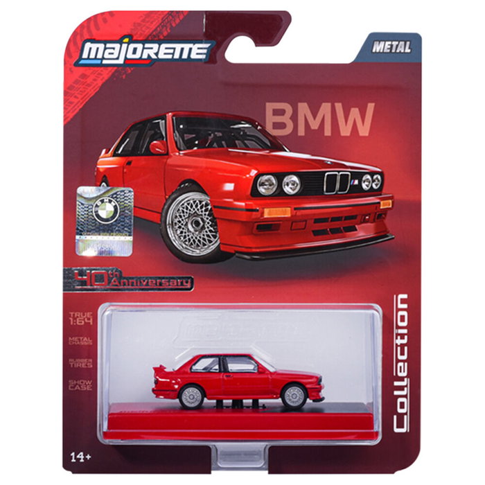MAJORETTE Coche coleccion 1986 BMW M rouge 1:50