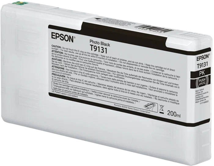 Epson Cartouche d'encre Photo Noir 200 ml C13T913100