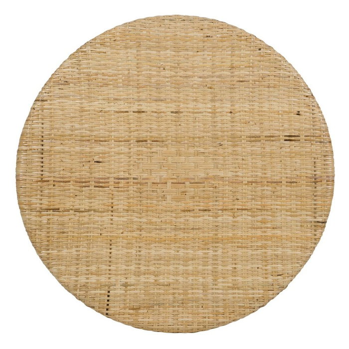 Table de Salle à Manger Naturel Rotin 75 x 75 x 76 cm