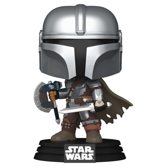 Funko Star Wars: The Mandalorian and Grogu POP! Vinyl - The Mandalorian (Dual Wield)