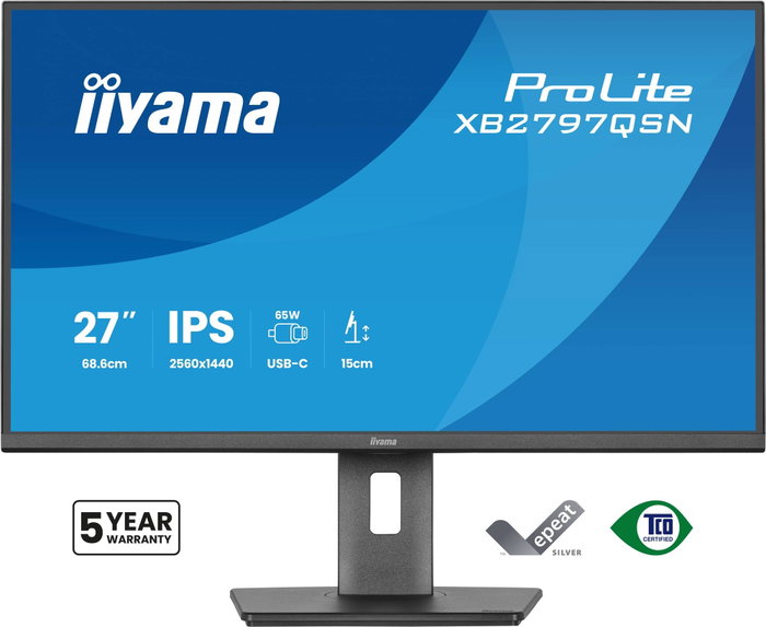 iiyama ProLite XB2797QSN / XB2797QSN-B1 Black 68.6 cm (27 pouces) Moniteur