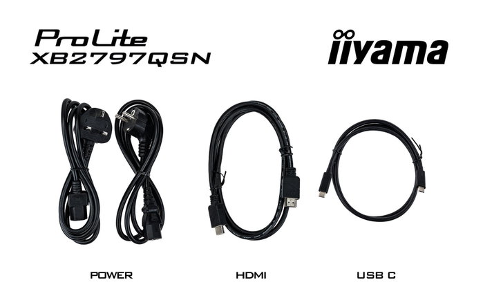iiyama ProLite XB2797QSN / XB2797QSN-B1 Black 68.6 cm (27 pouces) Moniteur