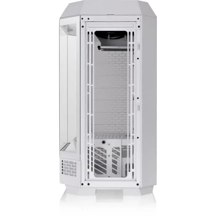 Thermaltake The Tower 300 Snow - Boîtier PC Mini-Tour Micro-ATX Blanc - Format Vertical - 3 Baies Internes - Support 8 Ventilateurs / Radiateur 420 mm