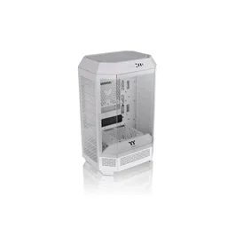Thermaltake The Tower 300 Snow - Boîtier PC Mini-Tour Micro-ATX Blanc - Format Vertical - 3 Baies Internes - Support 8 Ventilateurs / Radiateur 420 mm
