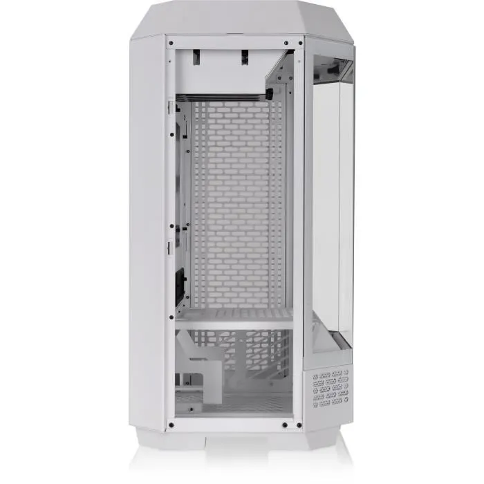 Thermaltake The Tower 300 Snow - Boîtier PC Mini-Tour Micro-ATX Blanc - Format Vertical - 3 Baies Internes - Support 8 Ventilateurs / Radiateur 420 mm