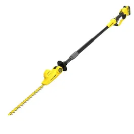 Stanley Fatmax SFMCPH845M1-QW - Taille-haies sur perche sans fil 18V avec batterie 4Ah et chargeur - Lame 45cm - Portée jusqu'à 3,4m