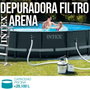 Intex - Filtre à sable électrique pour piscine - 220-240V, 5700 L/h - Pompe de filtration PVC