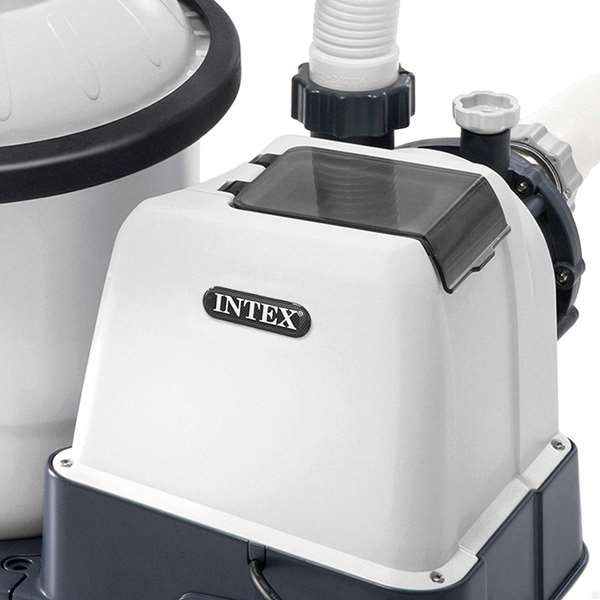 Intex - Filtre à sable électrique pour piscine - 220-240V, 5700 L/h - Pompe de filtration PVC