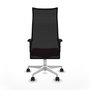 Piqueras y Crespo Albacete Fauteuil de Bureau Bordeaux et Noir
