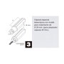 WOLFPACK LINEA PROFESIONAL Embout tube volet télescopique sans pointe pour axe 40 mm