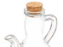 Vivalto Aceitera Porron avec Bouchon Liège Verre Transparent 290 ml 12x14.5x9.5 cm (Set de 24)