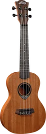LAG Ukelele Tiki Uku Concert Slim Arch Back - Sapelli, Fond et Éclisses Sapelli, Table Sapelli Massif, Dos Courbé et Fin, Naturel