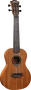 LAG Ukelele Tiki Uku Concert Slim Arch Back - Sapelli, Fond et Éclisses Sapelli, Table Sapelli Massif, Dos Courbé et Fin, Naturel