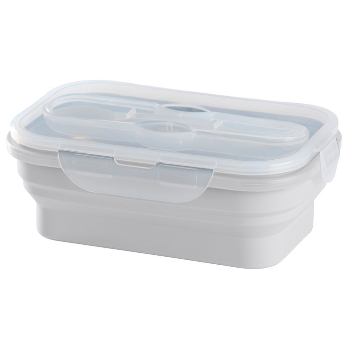 Day Fiambrera pliable en silicone avec couvert Day Fiambrera pliable en silicone avec couvert