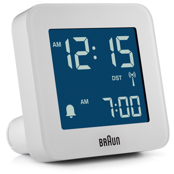 Braun BC 09 W-DCF Réveil Radio Contrôlé Blanc Braun BC 09 W-DCF Réveil Radio Contrôlé Blanc