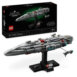 Lego 75405 Star Wars Le Retour du Jedi - Maquette pour adulte Home One Starcruiser, 559 pièces avec présentoir, Construction avec appli LEGO Builder