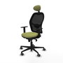 Piqueras y Crespo Chaise de Bureau avec Appui-tête 1D036G1 Vert