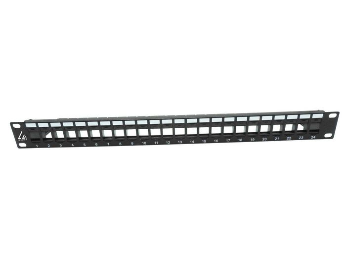 Lanview Panneau de brassage 24 ports CAT6, RJ45, non blindé, rack 19", conforme normes EIA/TIA