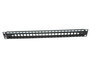 Lanview Panneau de brassage 24 ports CAT6, RJ45, non blindé, rack 19", conforme normes EIA/TIA