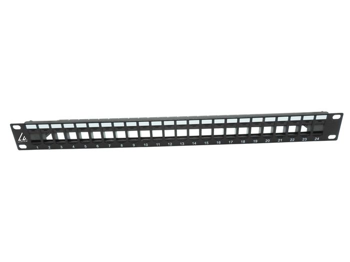 Lanview Panneau de brassage 24 ports CAT6, RJ45, non blindé, rack 19", conforme normes EIA/TIA