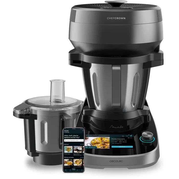 Cecotec Mambo Cooking Total Gourmet - Noir - 4,5 L - 700 W Cecotec Mambo Cooking Total Gourmet - Noir - 4,5 L - 700 W