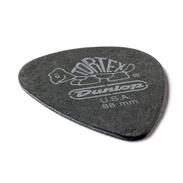 DUNLOP Púas Tortex Pitch Black Standard 0,88 mm (Pack de 72) DUNLOP Púas Tortex Pitch Black Standard 0,88 mm (Pack de 72)