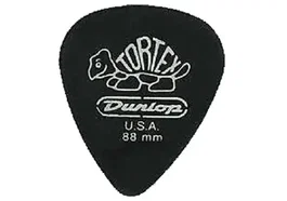 DUNLOP Pack de 72 médiators Tortex® Standard 0,88 mm Pitch Black