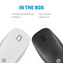 HP 410 Souris Bluetooth ultra-plate Argent - Compatible Chromebook, capteur multisurface, autonomie 12 mois