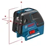 Bosch Laser points GCL 25 Professional + trépied BS150 - 0601066B01 - Niveleur laser 3 points pour mise à niveau et report longue distance