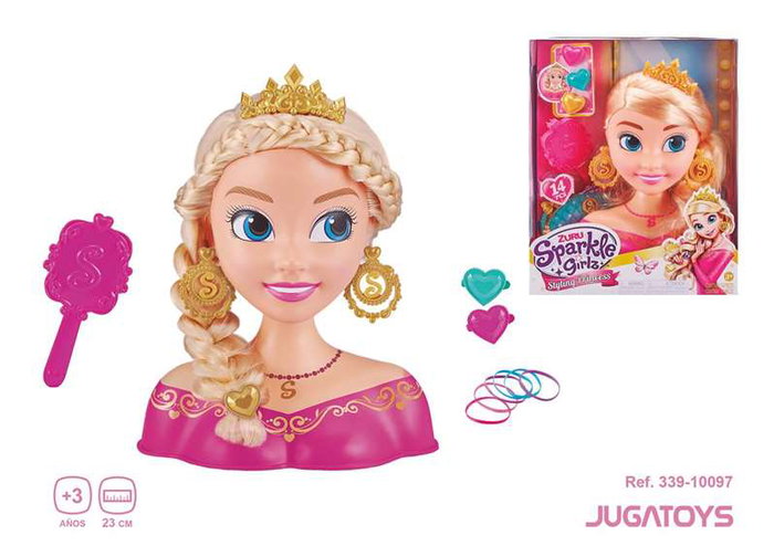 Zuru Poupée à coiffer Sparkle Girlz 23 cm avec 14 accessoires Zuru Poupée à coiffer Sparkle Girlz 23 cm avec 14 accessoires