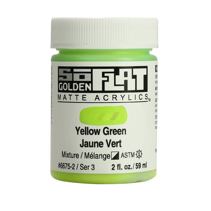 Golden SoFlat Jaune Vert 59 ml Golden SoFlat Jaune Vert 59 ml