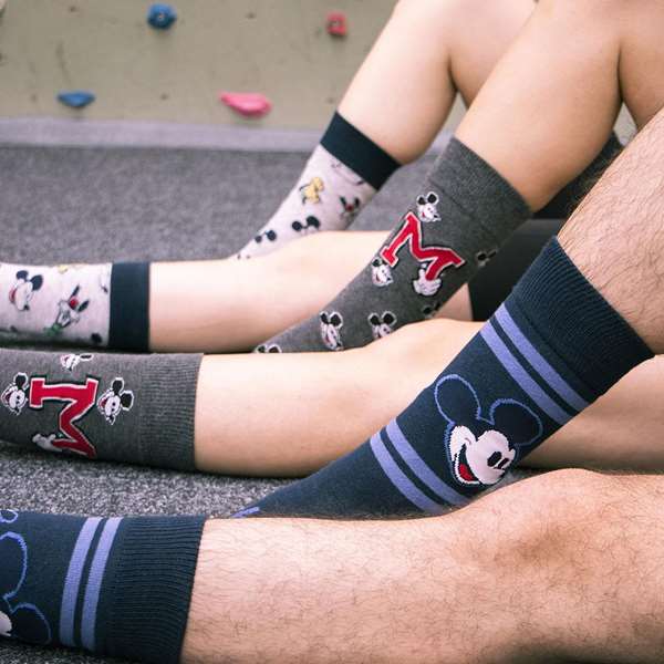 Cerdá Chaussettes Mickey T3845, uni, pour pointures 38 à 45 Cerdá Chaussettes Mickey T3845, uni, pour pointures 38 à 45