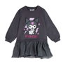 Cerdá Sweat-shirt French Terry Hello Kitty Kuromi pour enfant 5 ans - Couleur Gris Foncé