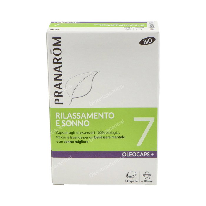 Pranarom P.Acabado Oleocaps+ Plus 7 Relaxation Et Sommeil 30 Capsules Pranarom P.Acabado Oleocaps+ Plus 7 Relaxation Et Sommeil 30 Capsules