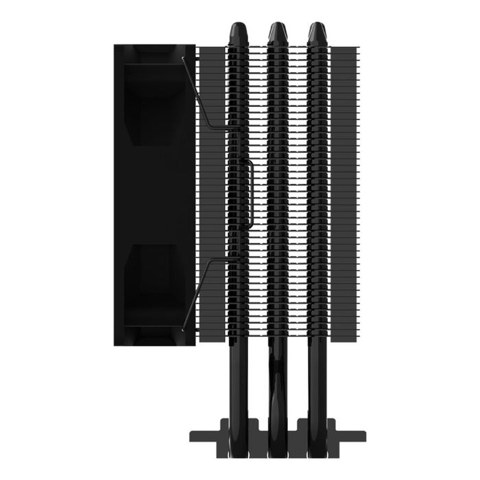 Ventillateur de cabine Zalman CNPS4X BLACK V2 (1 Unité)