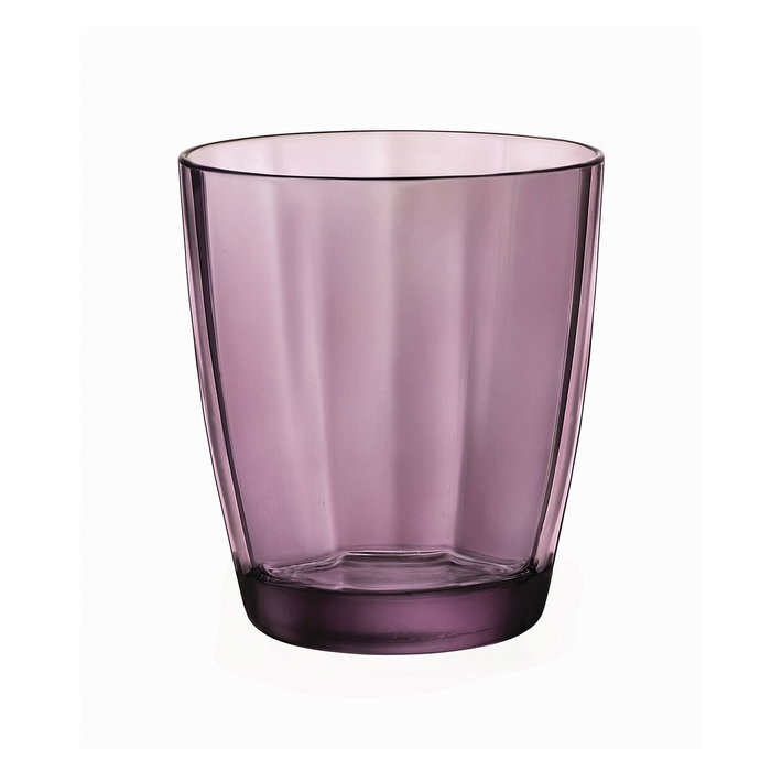 Bormioli Rocco Verre Bas Pulsar 39 cL Rose (6 Unités) Verre à Relief
