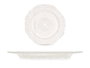 Vivalto Assiette à dessert 21 cm en verre transparent compatible lave-vaisselle (Set de 24)