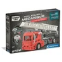 Clementoni - Mon Atelier Mécanique - Camion de Pompier - Jeu de construction avec plus de 170 pièces - À partir de 8 ans - Fabriqué en Italie