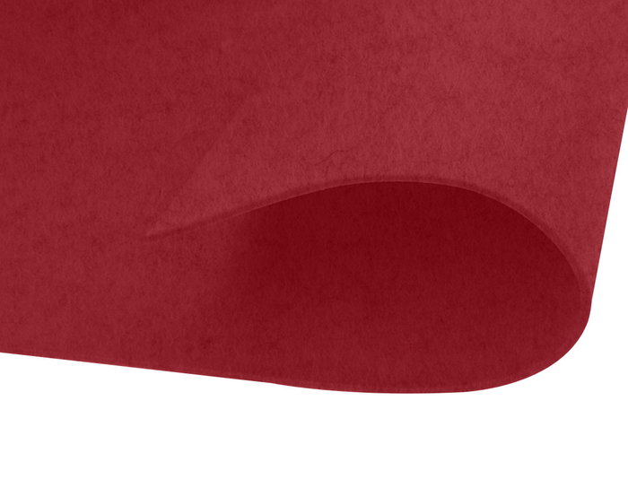 Innspiro Feutre acrylique bordeaux feuilles 20x30cm x 2mm 220gr/m2 10u