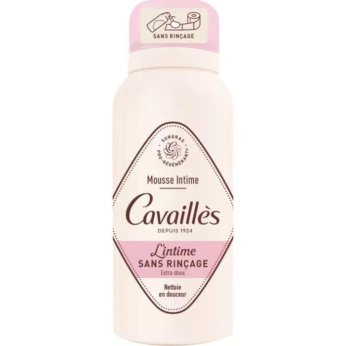 Roge Cavailles - Mousse intime Extra Doux pour l'hygiène féminine - Flacon de 100 ml Roge Cavailles - Mousse intime Extra Doux pour l'hygiène féminine - Flacon de 100 ml