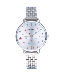Radiant RA544203 avec cadran doré et bracelet argenté