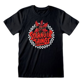 Heroes Inc Stranger Things T-Shirt Checkered Circle (S)