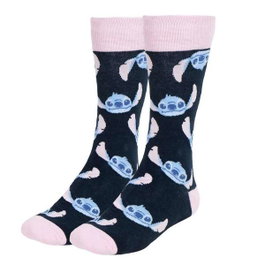 Cerdá Chaussettes Stitch T3643 - Personnage Disney, Taille 36-43, Âge minimum recommandé : 3 ans